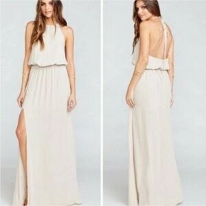 Show Me Your Mumu Heather Halter Dress Size Medium